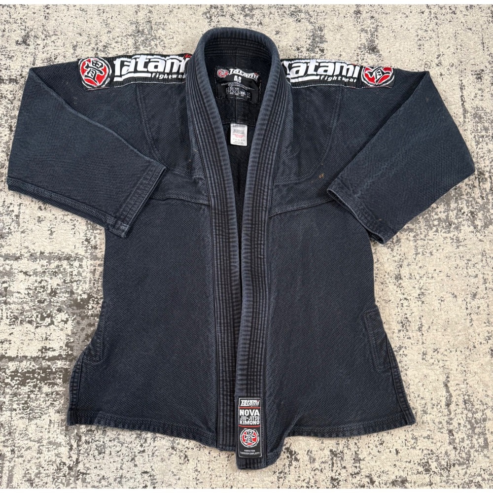 Tatami Fightwear Nova BJJ Gi Jacket Adult A3 Black Jiu Jitsu Kimono